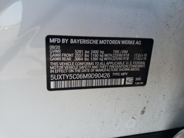 5UXTY5C06M9D90426 BMW X3 Xdrive30i