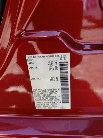1N4AL4CV5PN334764 Nissan ALTIMA SR