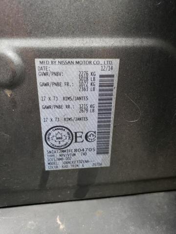 2015 NISSAN ROGUE S - 5N1AT2MM3FC804705