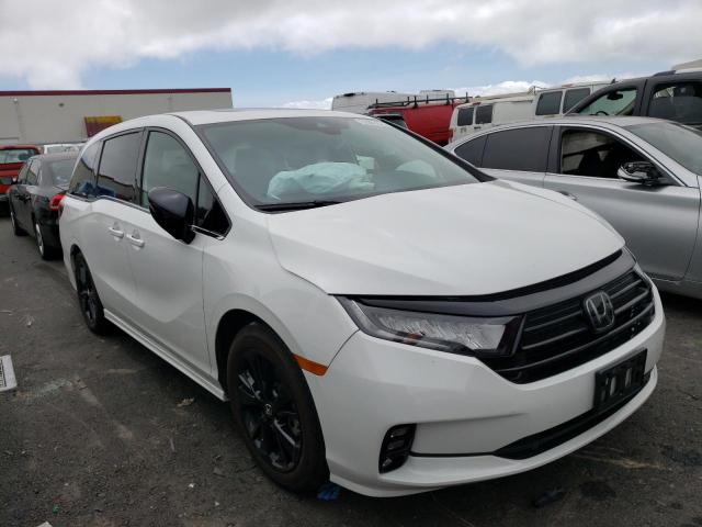 Vin: 5fnrl6h79pb039121, lot: 62663223, honda odyssey sp sport-l 20234