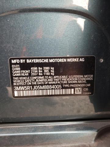 3MW5R1J05M8B84005 BMW 330I