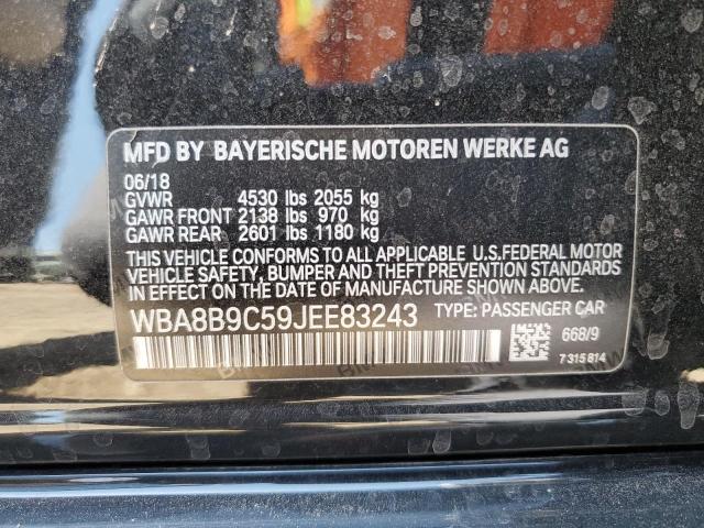 2018 BMW 330 I - WBA8B9C59JEE83243