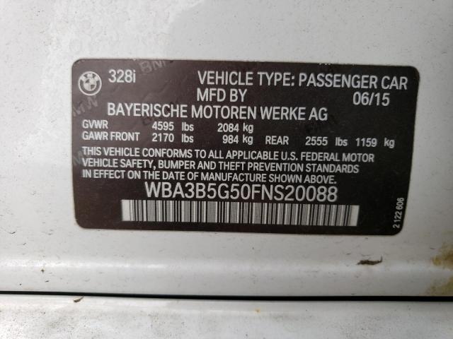 WBA3B5G50FNS20088 BMW 328 Xi Sulev