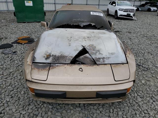 1985 Porsche 944 VIN: WP0AA0942FN452292 Lot: 62751933