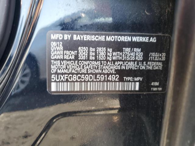 VIN 5UXFG8C59DL591492 2013 BMW X6, Xdrive50I no.13