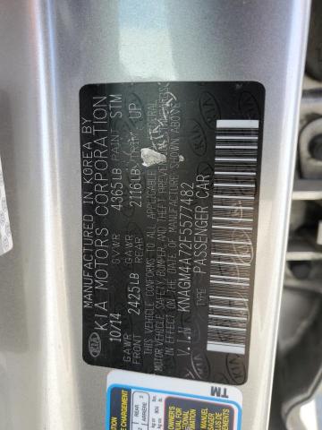 KNAGM4A72F5577482 KIA Optima Lx