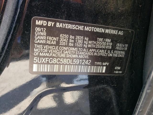 VIN 5UXFG8C58DL591242 2013 BMW X6, Xdrive50I no.12