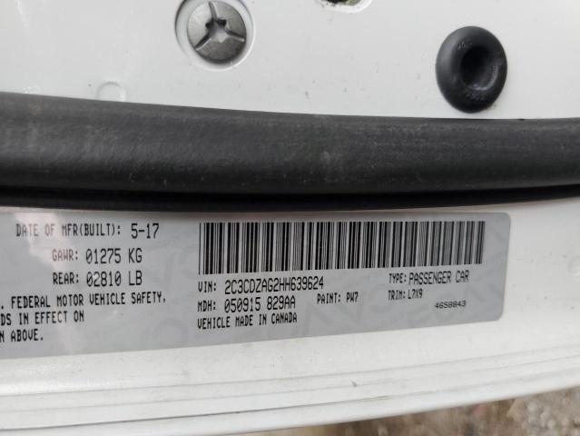 2C3CDZAG2HH639624 Dodge Challenger Sxt