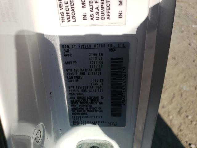 3N6CM0KN3LK702172 Nissan NV200 2.5S