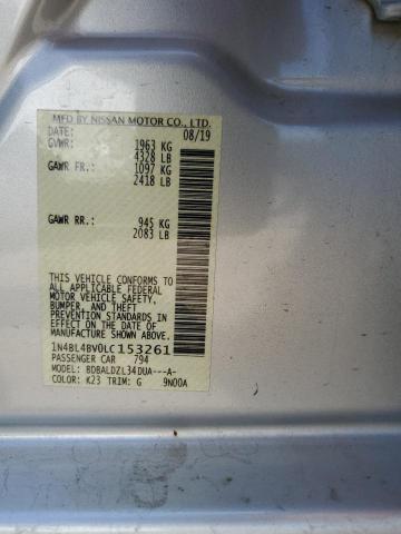 1N4BL4BV0LC153261 Nissan ALTIMA S