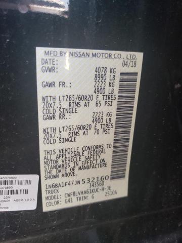 1N6BA1F47JN532160 Nissan Titan Xd Sl
