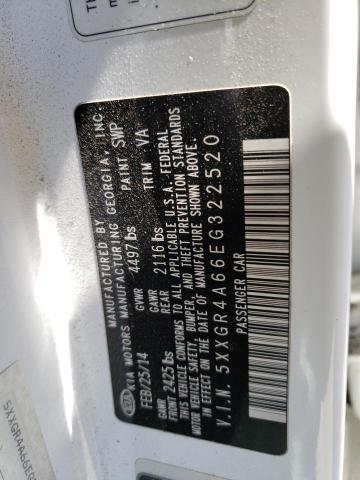 5XXGR4A66EG322520 KIA OPTIMA SX