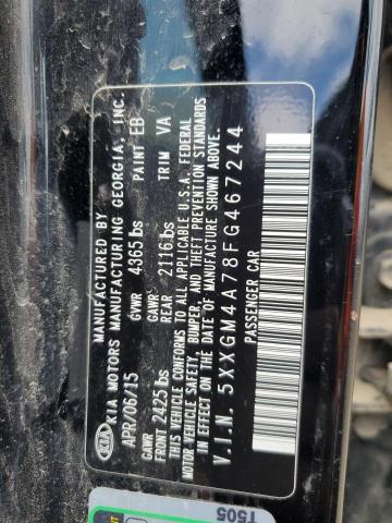 5XXGM4A78FG467244 KIA Optima Lx