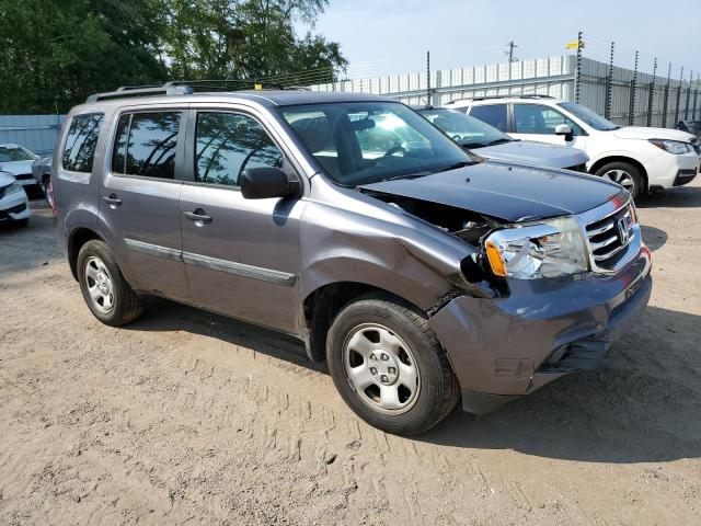 5FNYF3H21EB003443 | 2014 HONDA PILOT LX