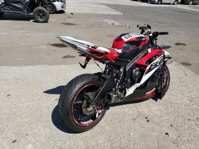 2014 YAMAHA YZF R6 JYARJ16Y3EA007609