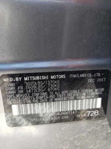 ML32A4HJ8JH007147 Mitsubishi MIRAGE SE