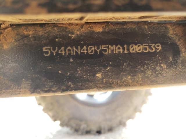 2021 YAMAHA YXE1000 5Y4AN40Y5MA100539