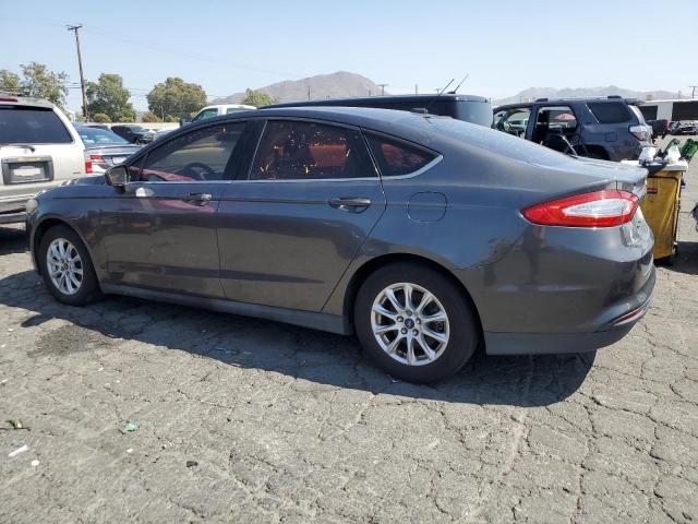 FORD FUSION S 2016 gray  gas 3FA6P0G72GR157313 photo #3