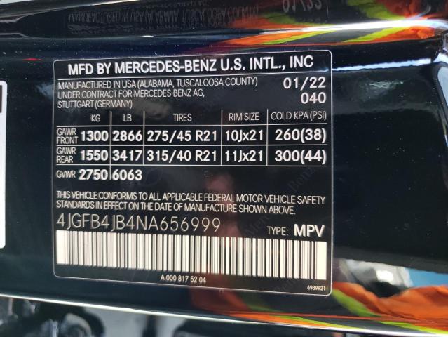 4JGFB4JB4NA656999 2022 MERCEDES-BENZ GLE-CLASS - Image 13