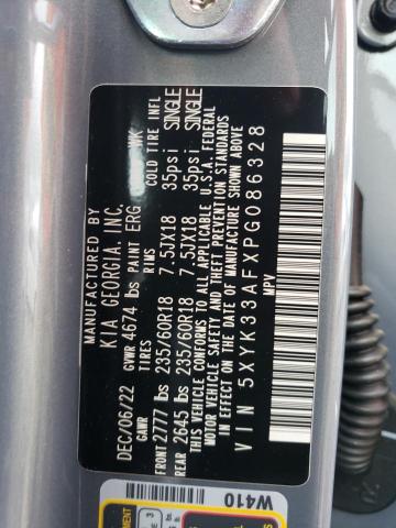 5XYK33AFXPG086328 KIA Sportage Ex
