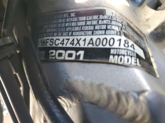 2001 HONDA GL1800 A 1HFSC474X1A000184