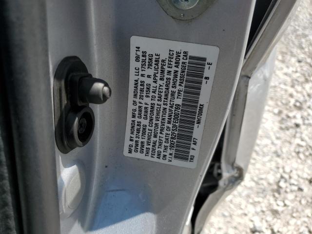 2015 HONDA CIVIC DEL 19XFB2F53FE000769