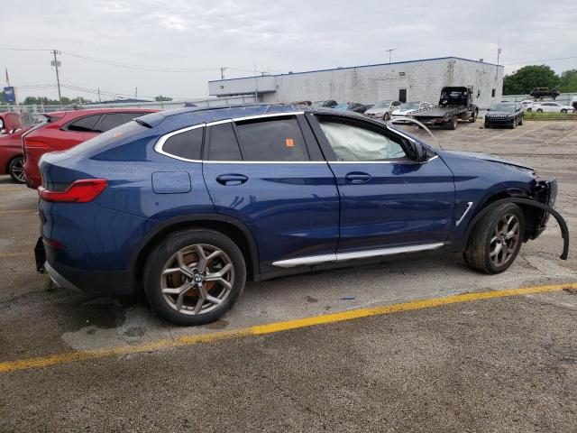  BMW X4 2022 Синій