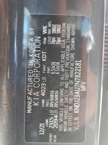 KNDJ23AU7N7822181 KIA SOUL LX