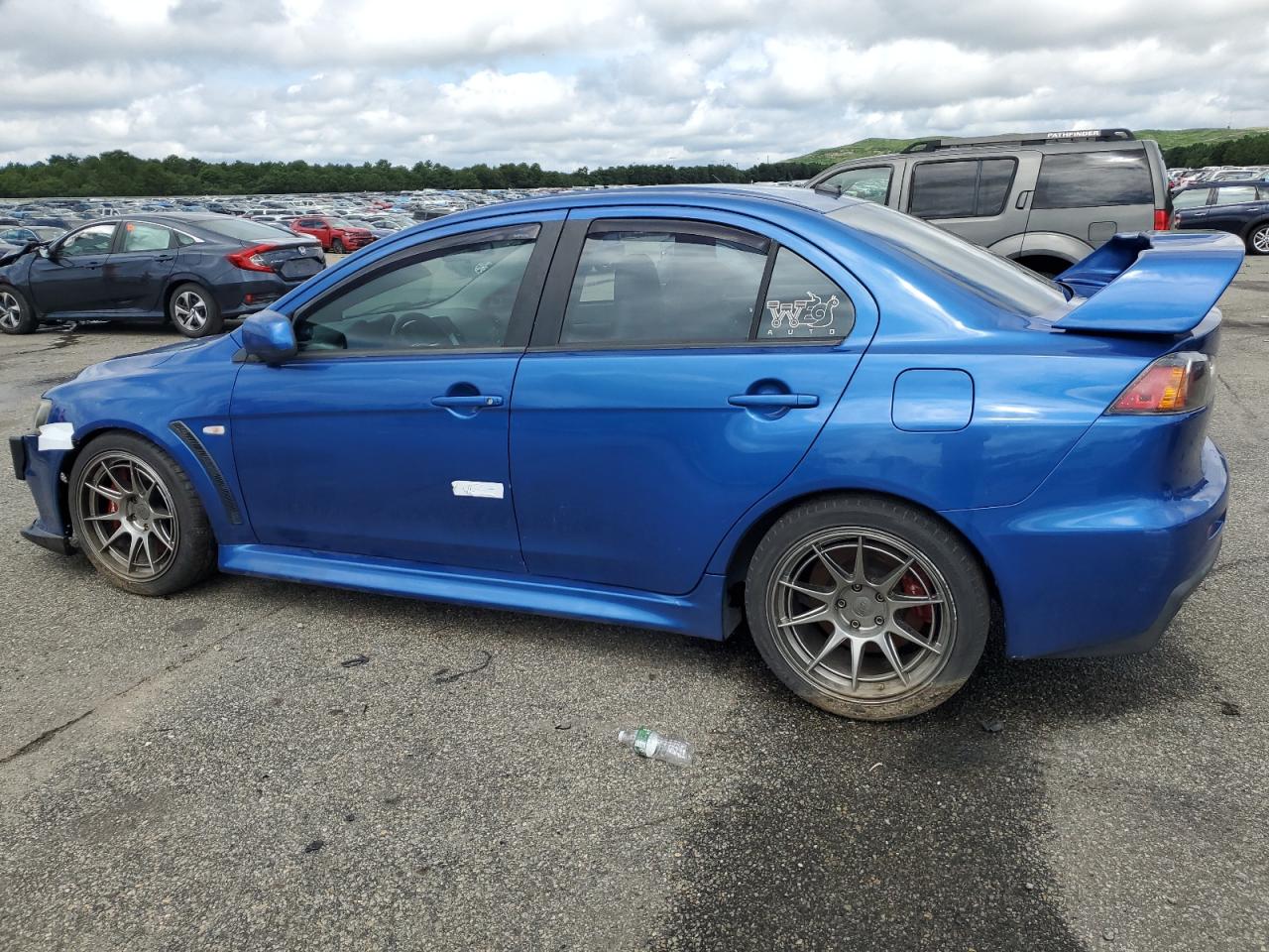 JA32W8FV1AU023675 2010 Mitsubishi Lancer Evolution Gsr