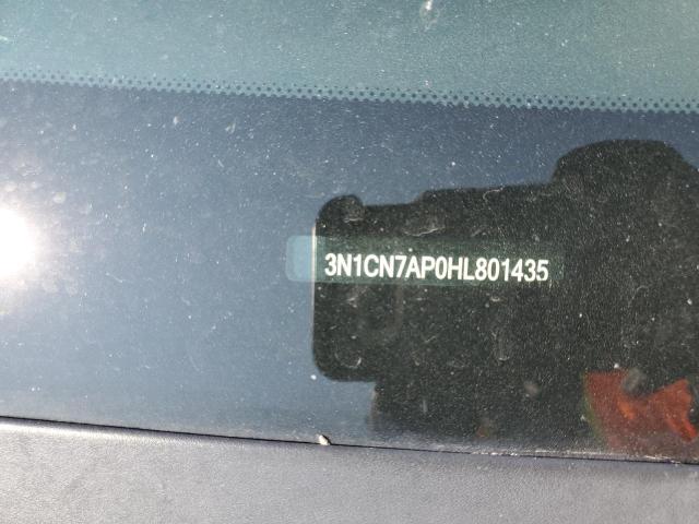 3N1CN7AP0HL801435 Nissan VERSA S