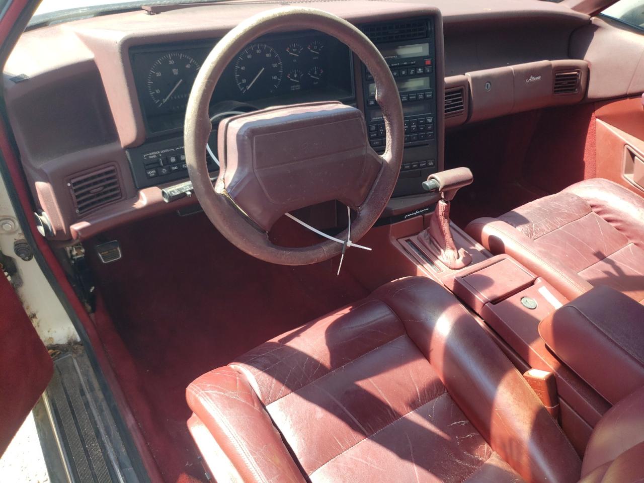 1g6vr3385lu100111 1G6VR3385LU100111 1990 Cadillac Allante Cv