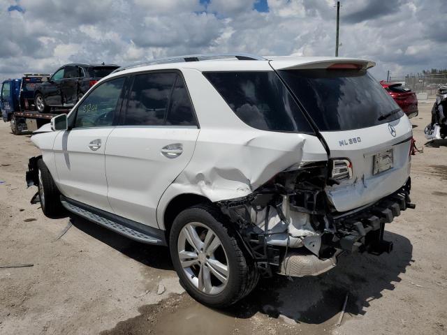 VIN 4JGDA5JB1FA523022 2015 Mercedes-Benz ML-Class, 350 no.2