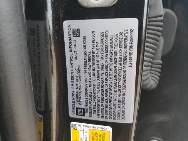 1GT49REY9NF289992 GMC Sierra K2500 Denali