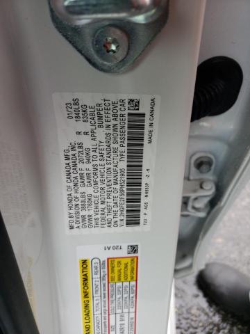 2HGFE2F56PH521905 Honda Civic Sport