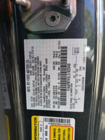 2020 FORD MUSTANG - 1FA6P8TH5L5182040