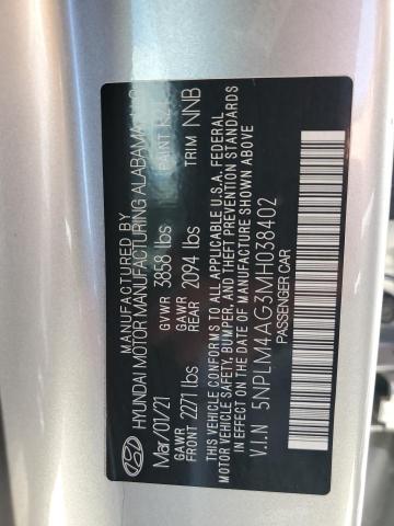 2021 HYUNDAI ELANTRA SE - 5NPLM4AG3MH038402