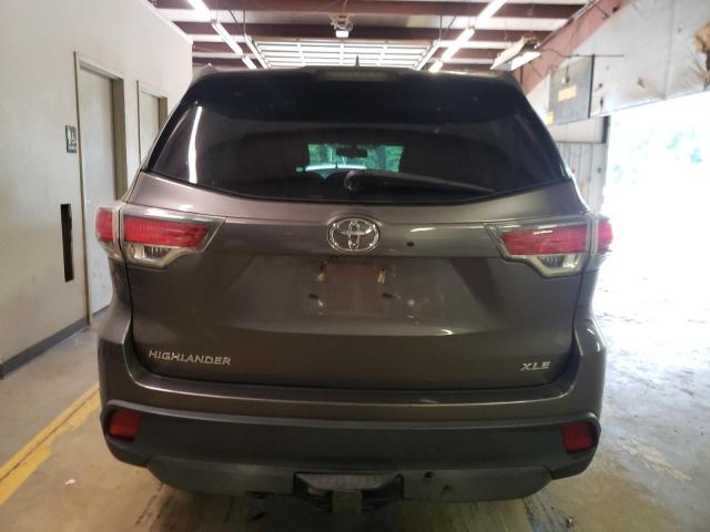 VIN 5TDKKRFH0ES025280 2014 Toyota Highlander, Xle no.6