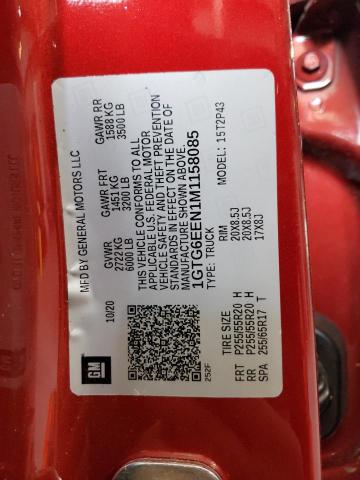 2021 GMC CANYON DEN 1GTG6EEN1M1158085