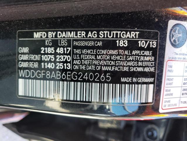 WDDGF8AB6EG240265 Mercedes-Benz C 300 4matic