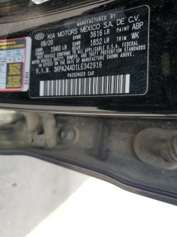 3KPA24AD1LE342916 KIA RIO LX
