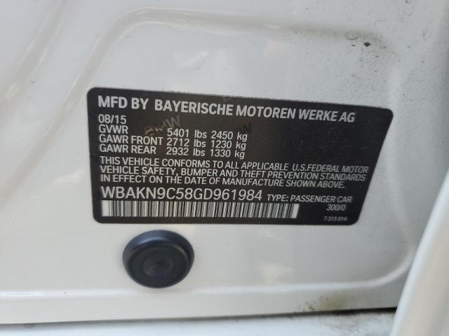 2016 BMW 550 I - WBAKN9C58GD961984