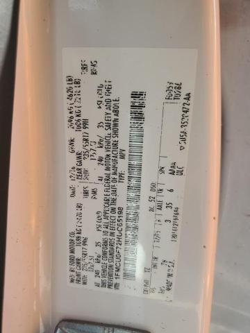 1FMCU0F72HUC65198 Ford ESCAPE S
