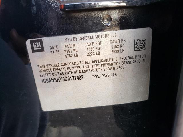1G6AN5RY0G0177432 Cadillac ATS-V