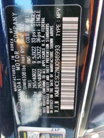 2022 GENESIS GV80 BASE KMUHCESC2NU098993