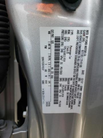 1FADP3E26JL234464 Ford FOCUS S