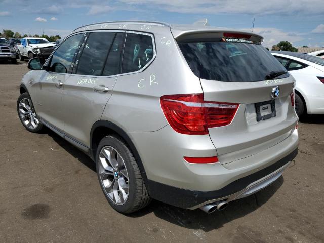 5UXWX9C38H0W70972 2017 BMW X3, photo no. 2