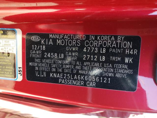 2019 KIA STINGER PR - KNAE25LA6K6056121