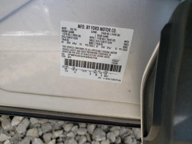 2FMPK4K90KBB96756 2019 FORD EDGE, photo no. 13