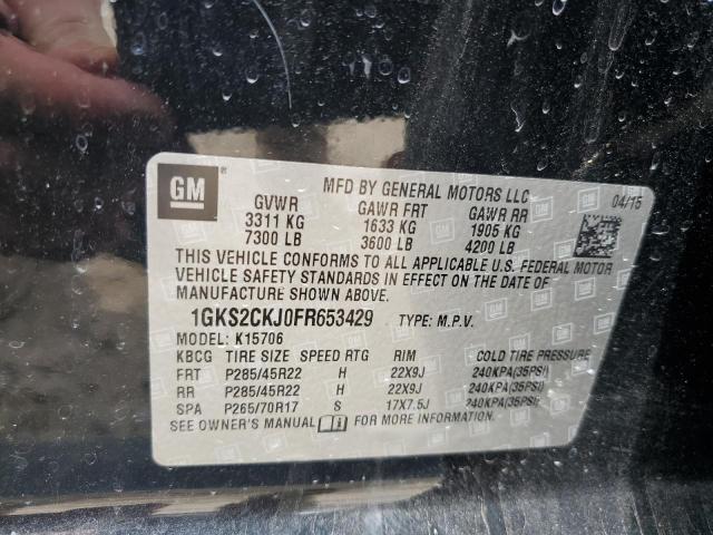 2015 GMC YUKON 1GKS2CKJ0FR653429