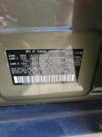 4S4BSAFC9K3271971 Subaru Outback 2. 13